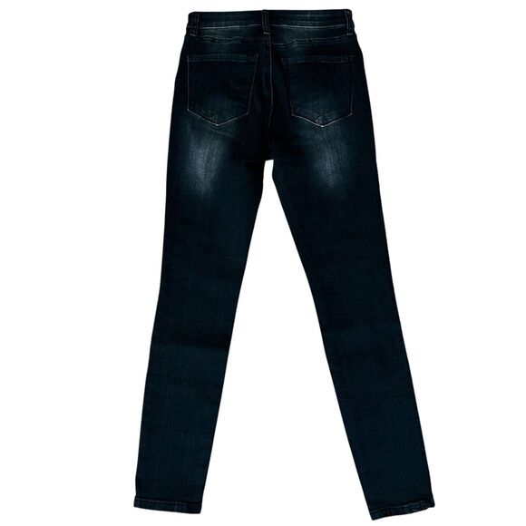 STS Blue Black Ellie High Rise Stretch Skinny Jeans Size 27 Ankle - Picture 2 of 9